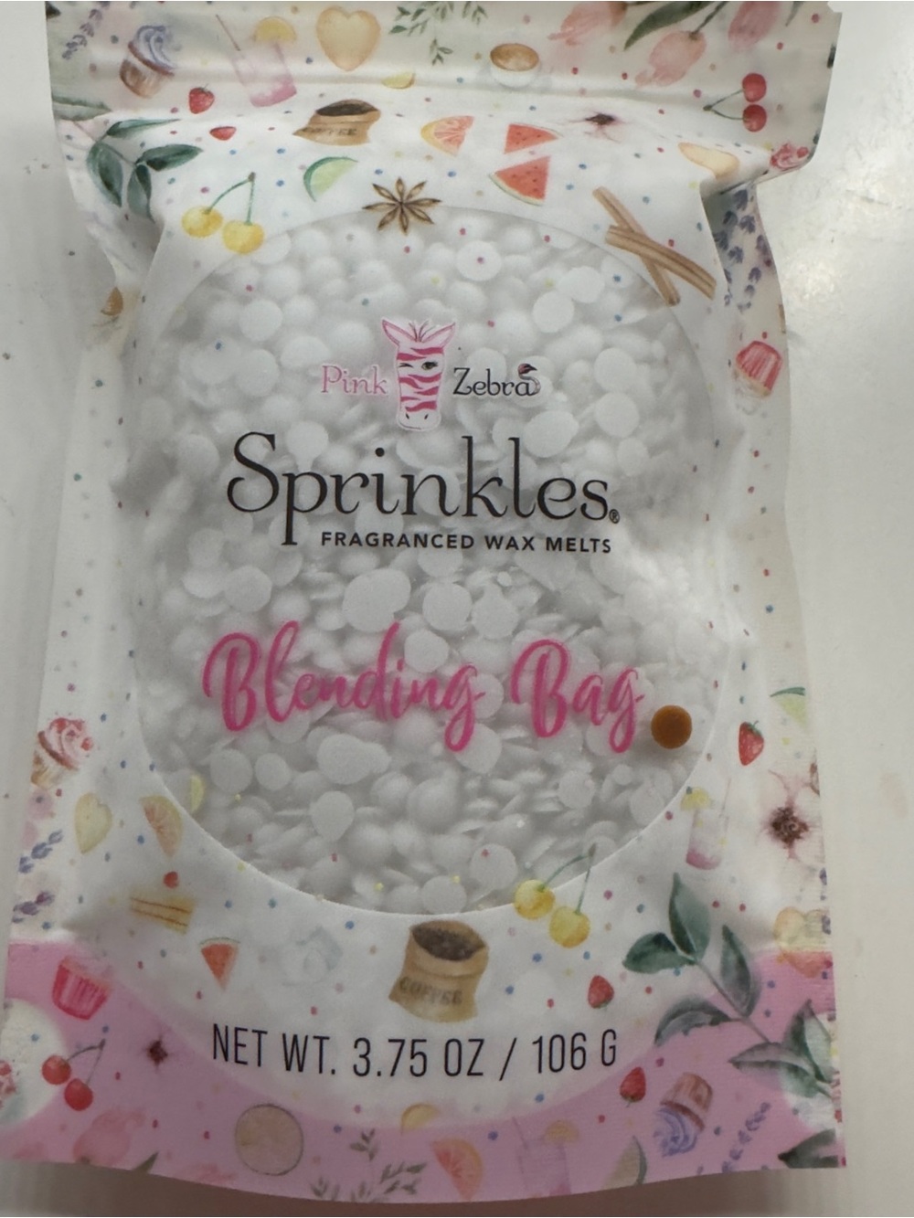 Pink Zebra Wax Melt Sprinkles